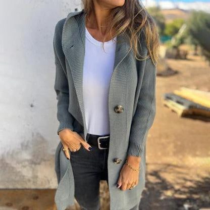 MELISSA Cardigan con cappuccio