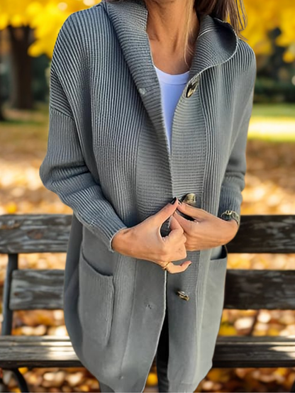 MELISSA Cardigan con cappuccio