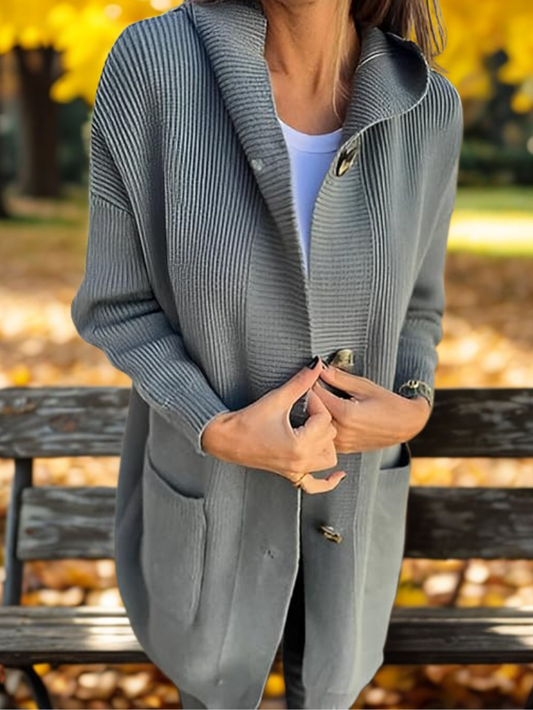MELISSA Cardigan con cappuccio